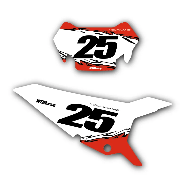 Number Plates Beta Extra White