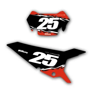 Number Plates Beta Extra Black