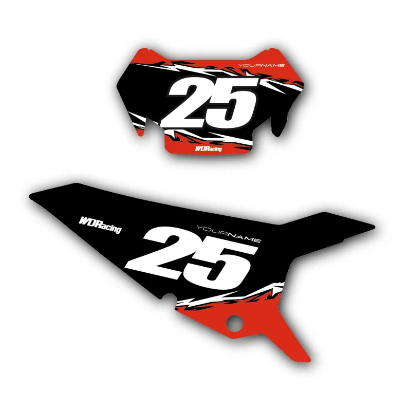 Number Plates Beta Extra Black