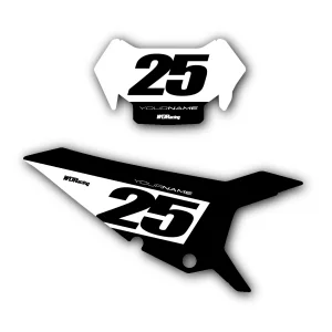 Fonds de Plaques Beta 2D Blanche