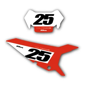 Fonds de Plaques Beta 2D Rouge