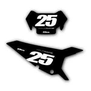 Fonds de Plaques Beta 1D Noire