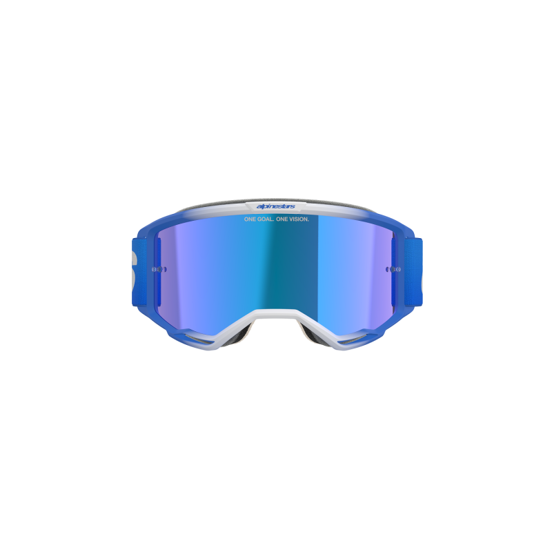 Mx Goggle Alpinestars Vision 5 Blaze Blue Mirror Lens