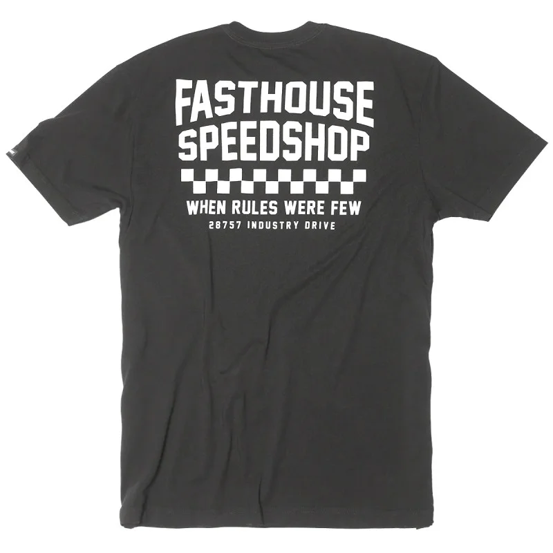 T-Shirt Fasthouse Chalet SS SS noir