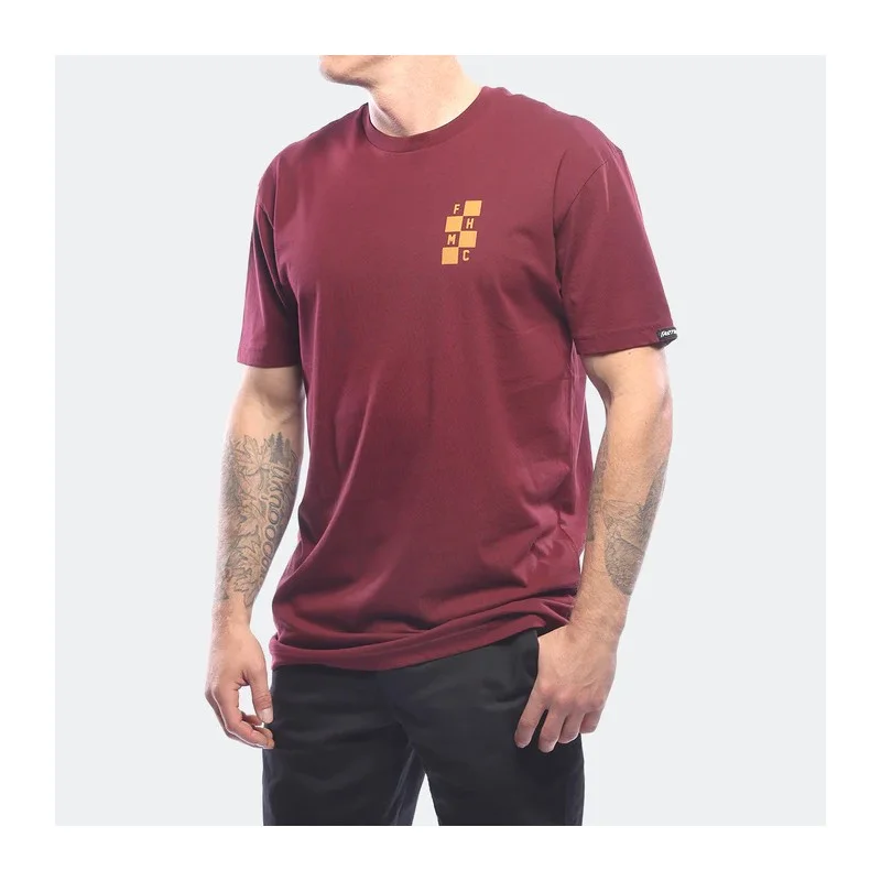 Fasthouse Chalet SS T-Shirt maroon