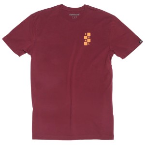 Fasthouse Chalet SS T-Shirt maroon