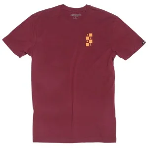 Maglietta Fasthouse Chalet SS maroon