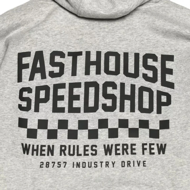 Fasthouse Chalet Hooded Pullover Gray