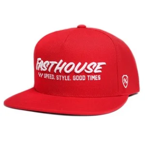Fasthouse Essential Kreidehut rot