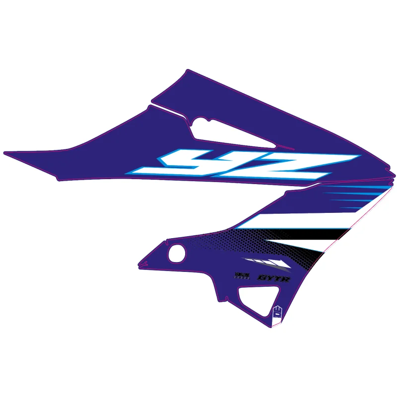 Yamaha YZ 125/250 2022-xx Original-Nachbildung mit 25 Fördergrafiken