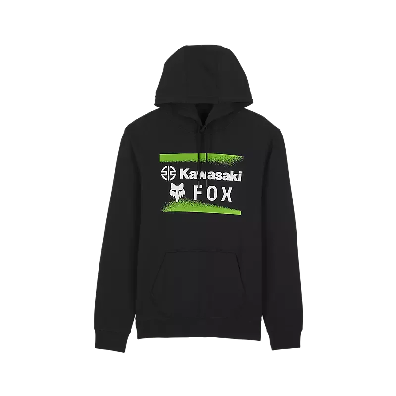 Sweat à capuche Fox x Kawasaki Noir