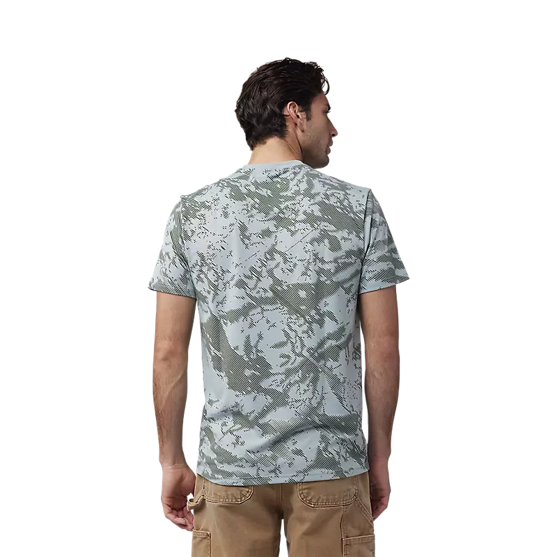 T-shirt Gravel Tech FOX Gunmetal