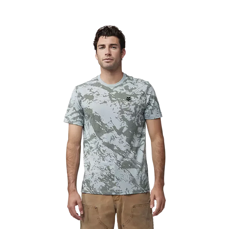 T-shirt Gravel Tech FOX Gunmetal