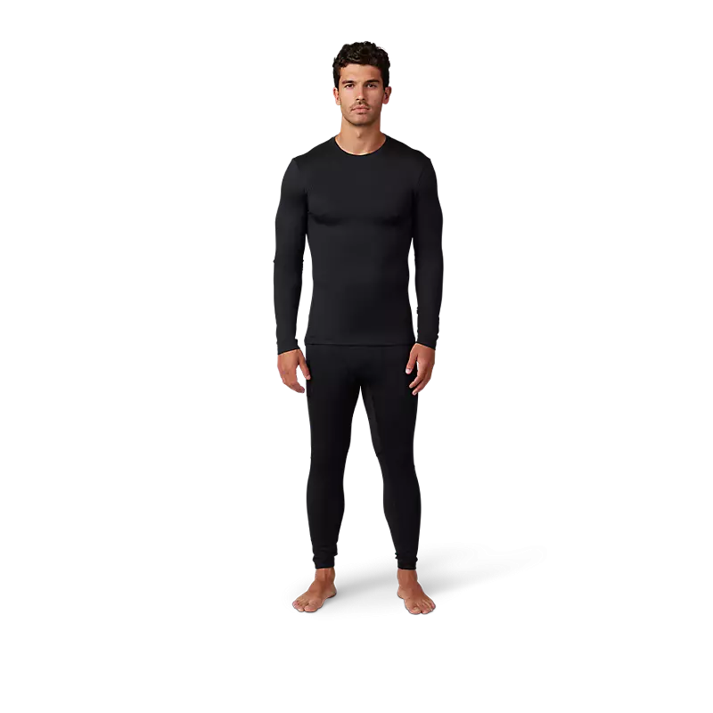 FOX Tecbase FIRE Thermal Jersey Black