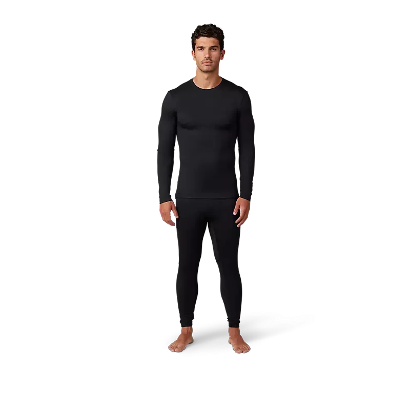FOX Tecbase FIRE Thermal Jersey Schwarz