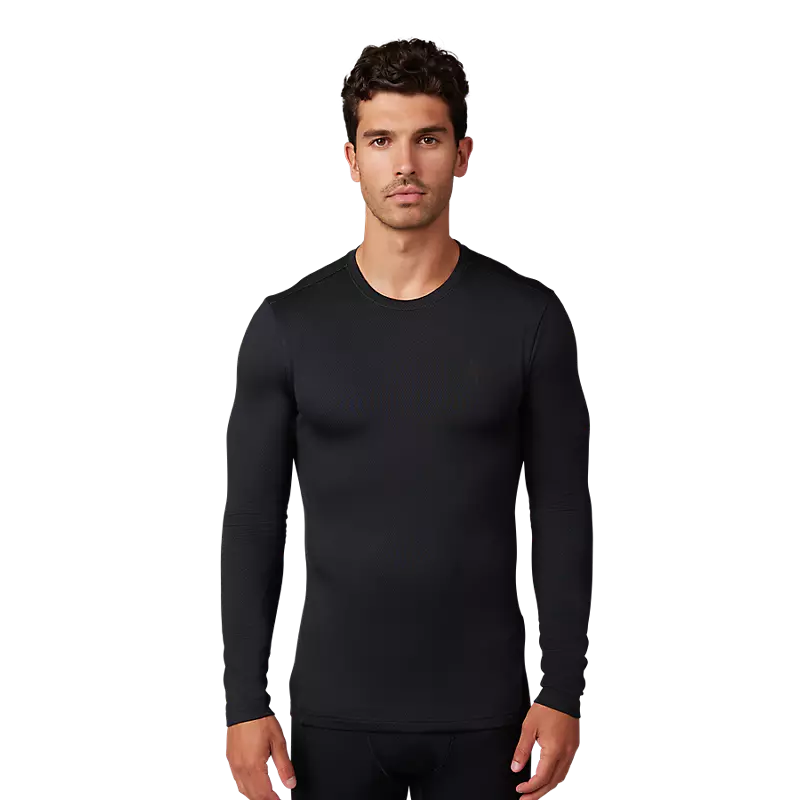 FOX Tecbase FIRE Thermal Jersey Black