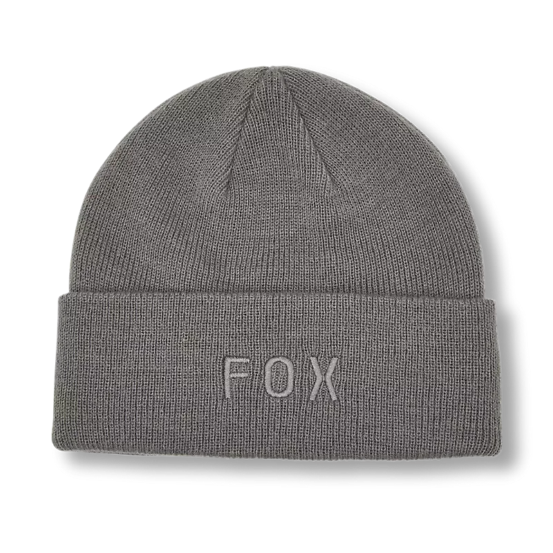 FOX Wordmark Beanie Grey