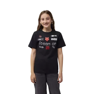 T-shirt Race Spec Dream - Ragazzi Nera
