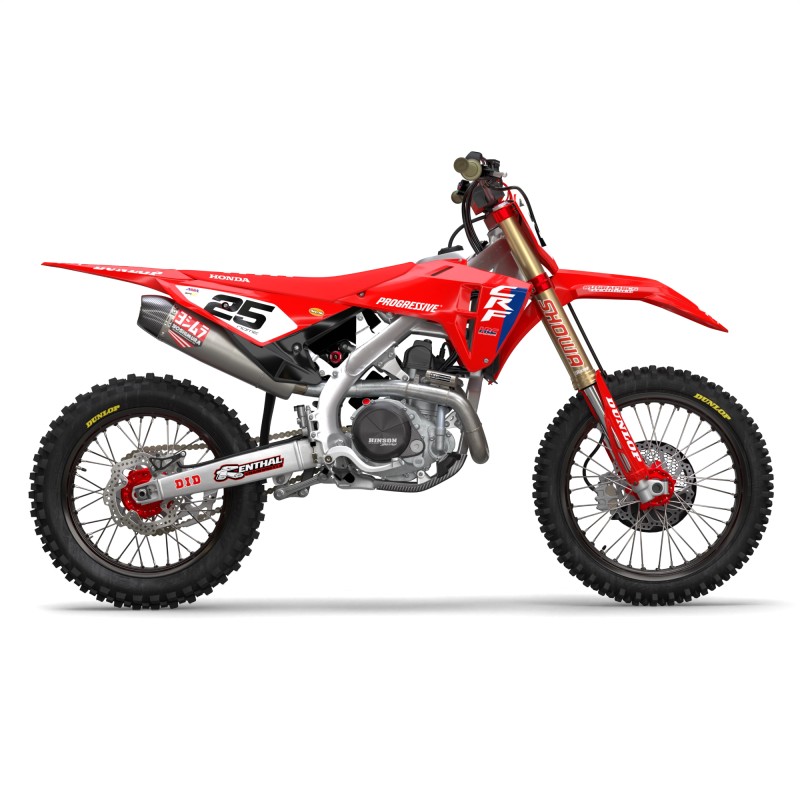 Kit Autocollants Honda Racing "HRC25