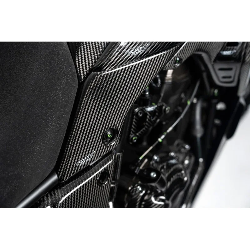 Carbon Under Tank Side Panels CMT | Yamaha Tenere 700