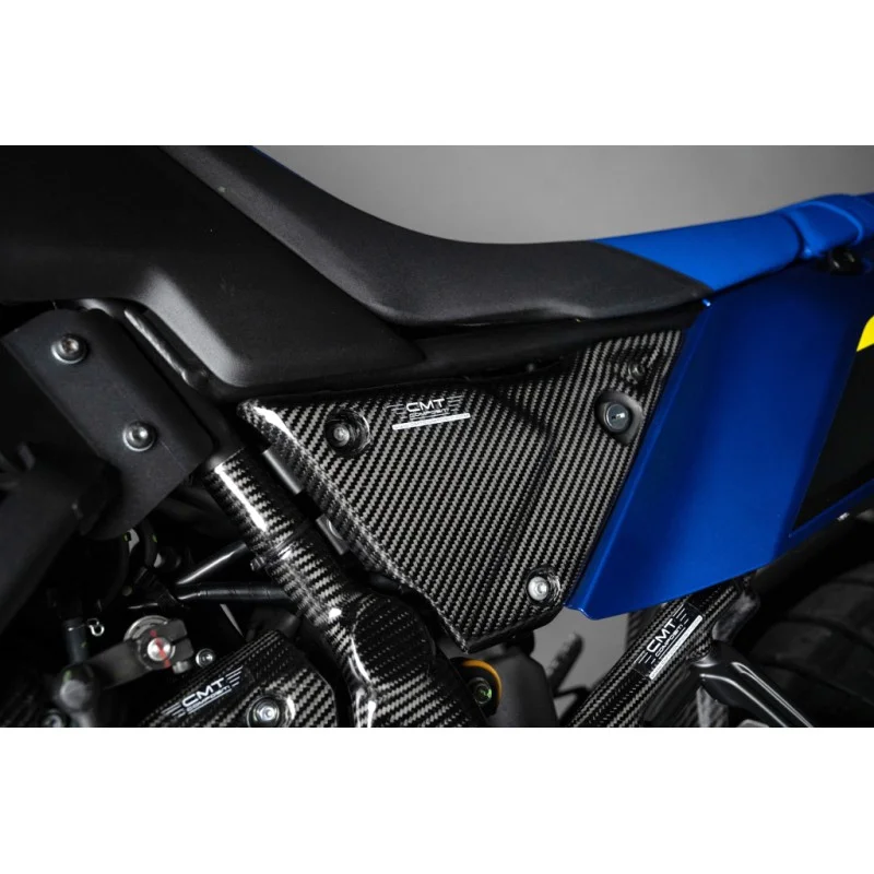 Carbon Under Seat Side Panels CMT | Yamaha Tenere 700