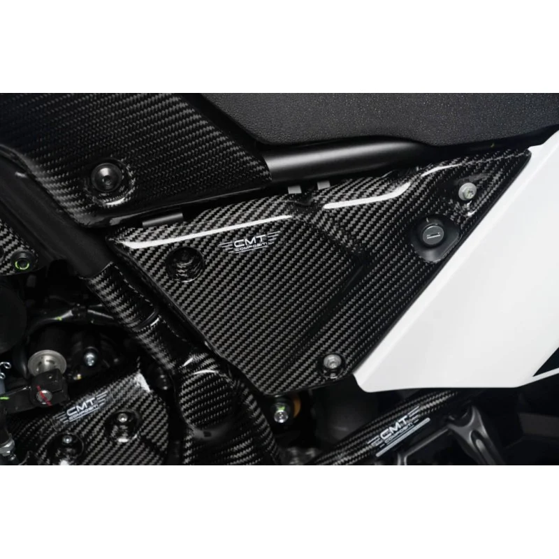 Pannelli laterali sotto sella in carbonio CMT | Yamaha Tenere 700