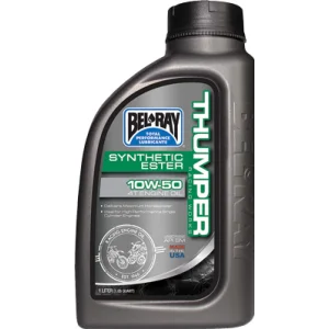 OIL THUMPER FULL SYN 10W-50 1L BEL RAY 3601-0167 Belray  Motocross Engine Oil