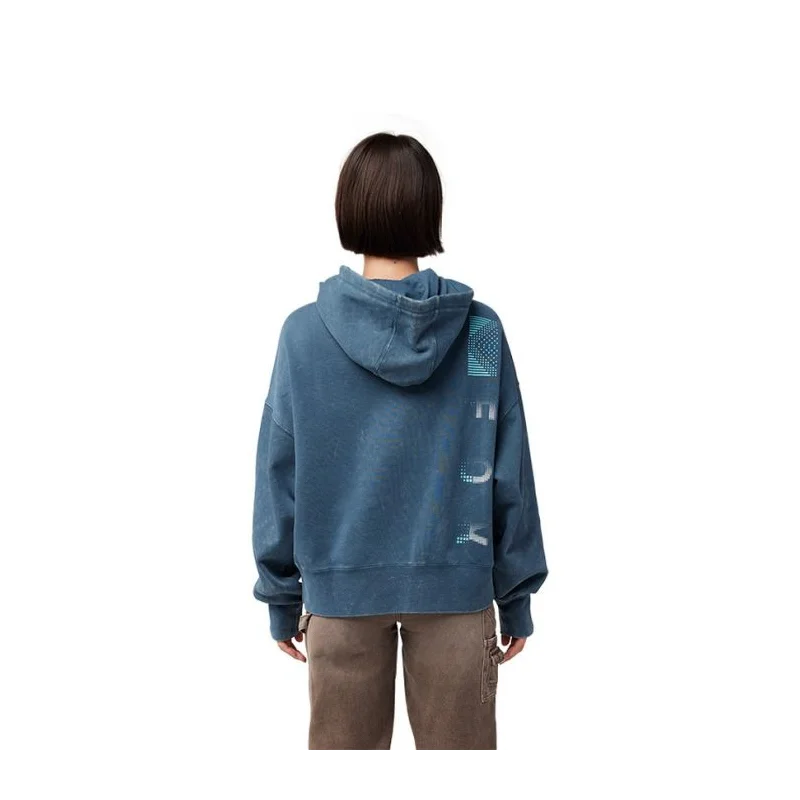 Felpa con Capuccio Donna Fox Throttle Oversized 32828-564