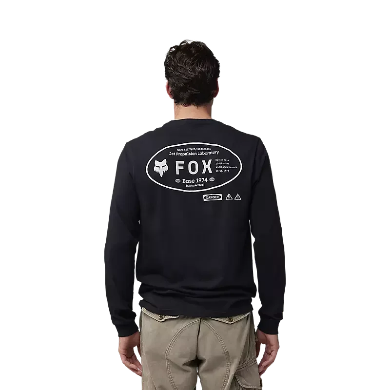 FOX Stamped Long Sleeve Premium Tee schwarz