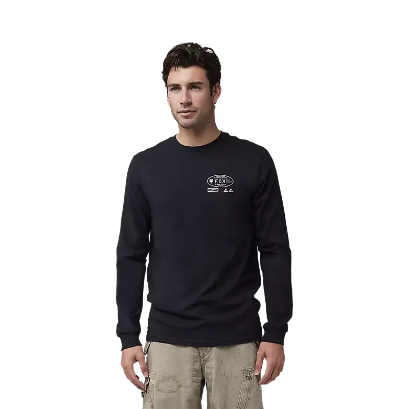 FOX Stamped Long Sleeve Premium Tee schwarz