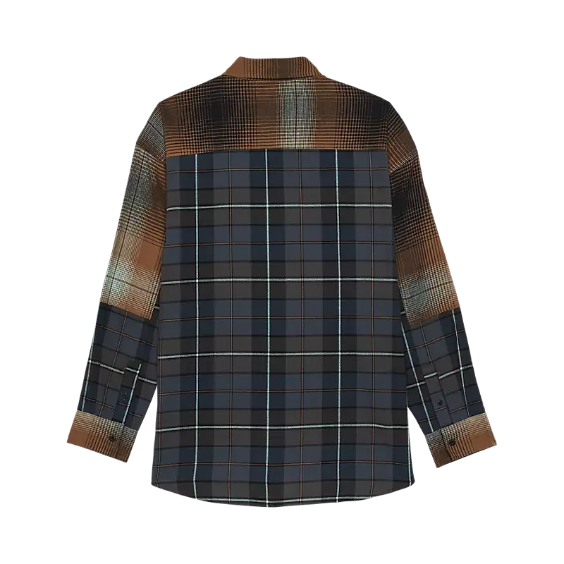 Chemise en flanelle Fox Oversized Femme