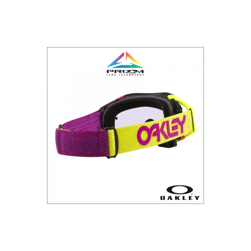 Masque Oakley Airbrake MX Retina Purple Viper Room Prizm Low Light