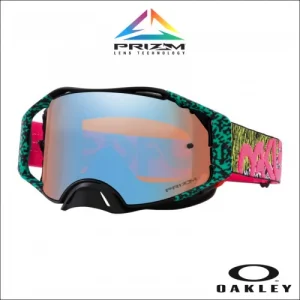 Masque Oakley Airbrake MX Bengal Venom Prizm Sapphire Iridium