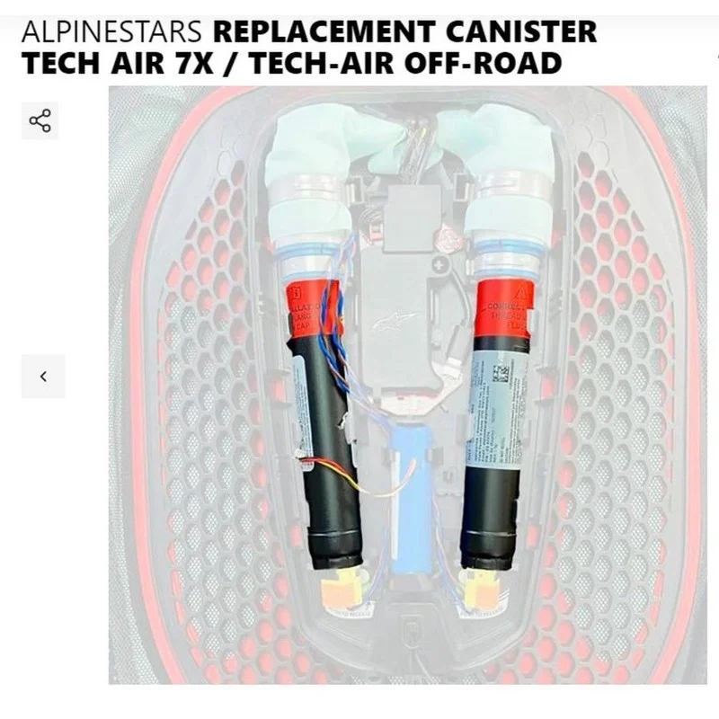 Alpinestars Replacement Canister Tech Air 7X / Tech-Air Off-Road