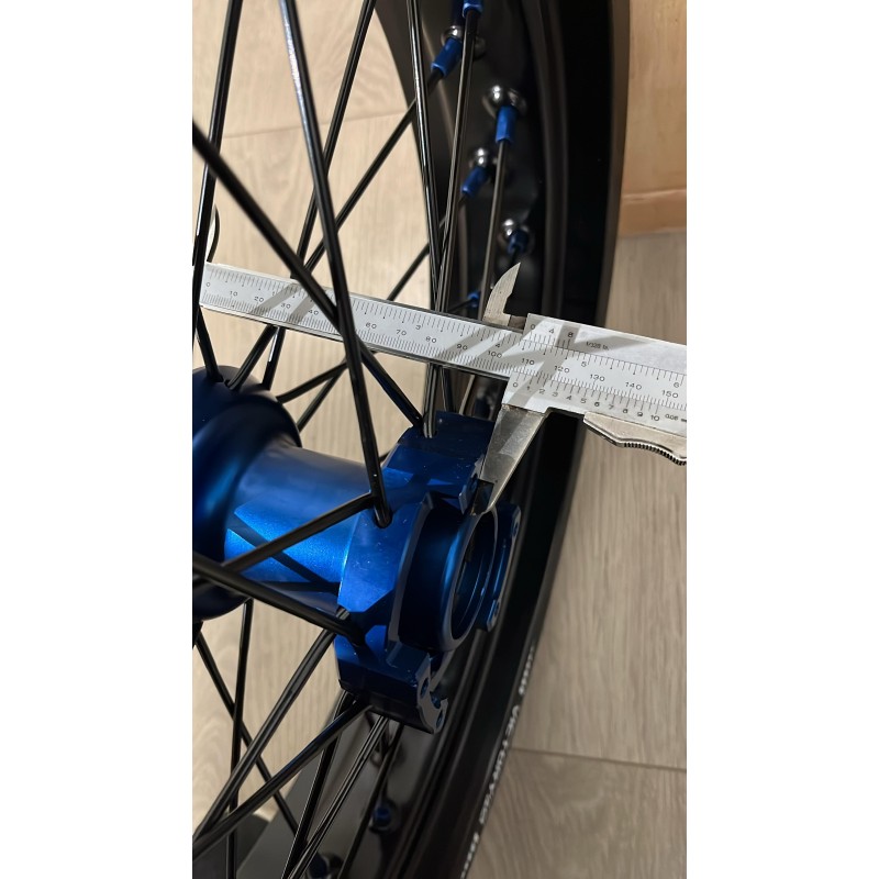 Motard wheels made in Italy 17x3.50 + 17x5.0 TM EN 125