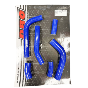 Radiator hose kit DRC blue | Kawasaki KXF 450 2019+