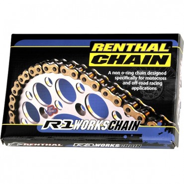 Chain Renthal R1 Works passo 520 C127 Renthal Chaînes