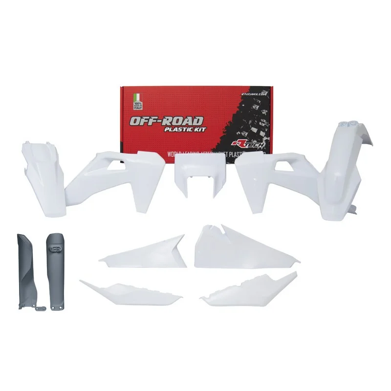 Kit Plastique Rtech blanc | Husqvarna TE FE 2020-2023
