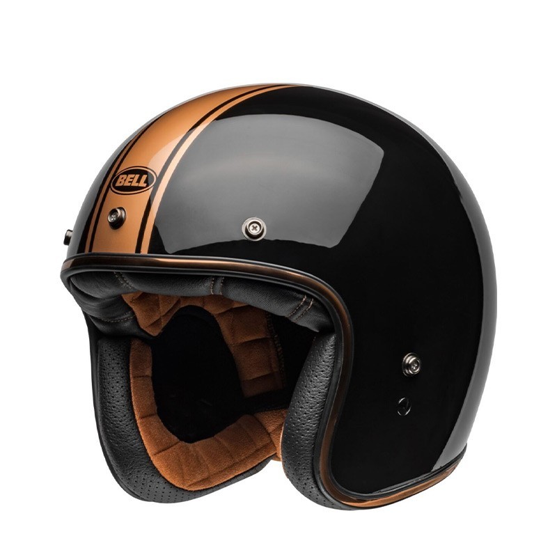 Casco Bell Custom 500 Rally nero/bronzo lucido ECE 06