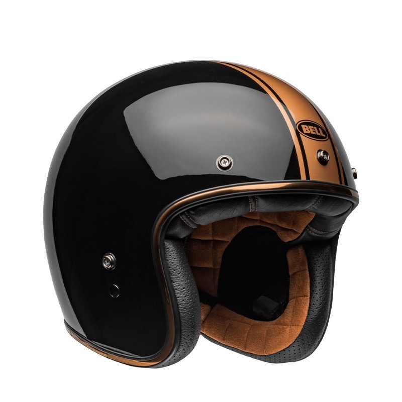 Helm Bell Custom 500 Rally black/bronze gloss ECE 06