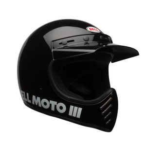 Casque Bell MOTO-3 Noir brillant ECE 06