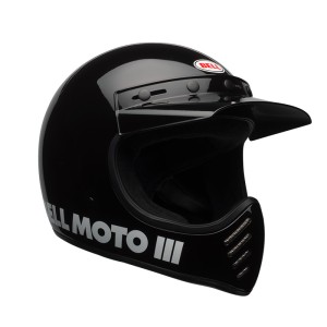 Helmet Bell MOTO-3 Nero lucido ECE 06