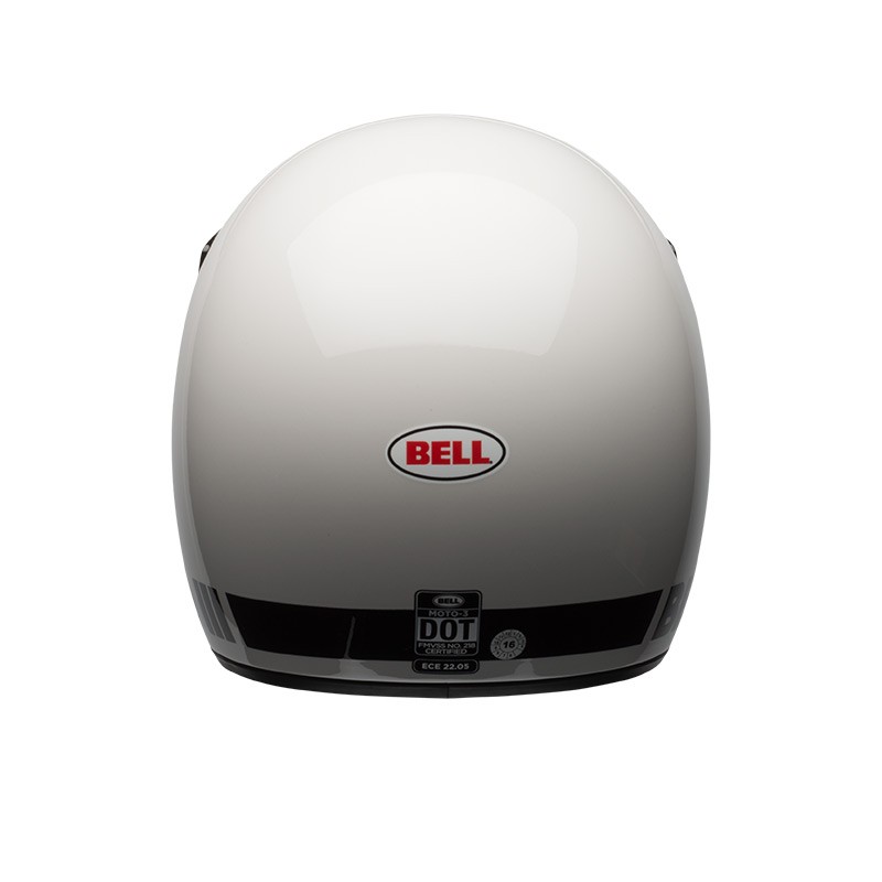 Casque Bell MOTO-3 Blanc ECE 06