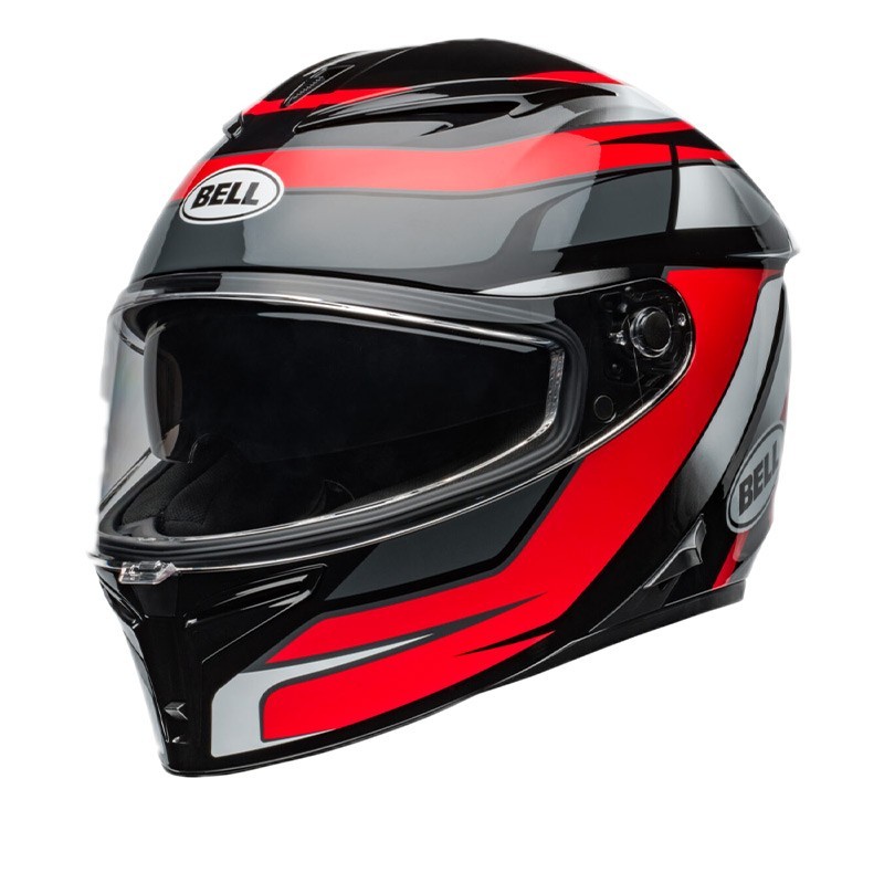 Casque Bell Lithium Mips Podium noir/rouge ECE 06