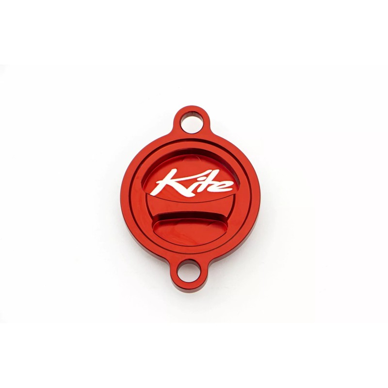 Coperchio filtro olio Kite Gasgas rosso