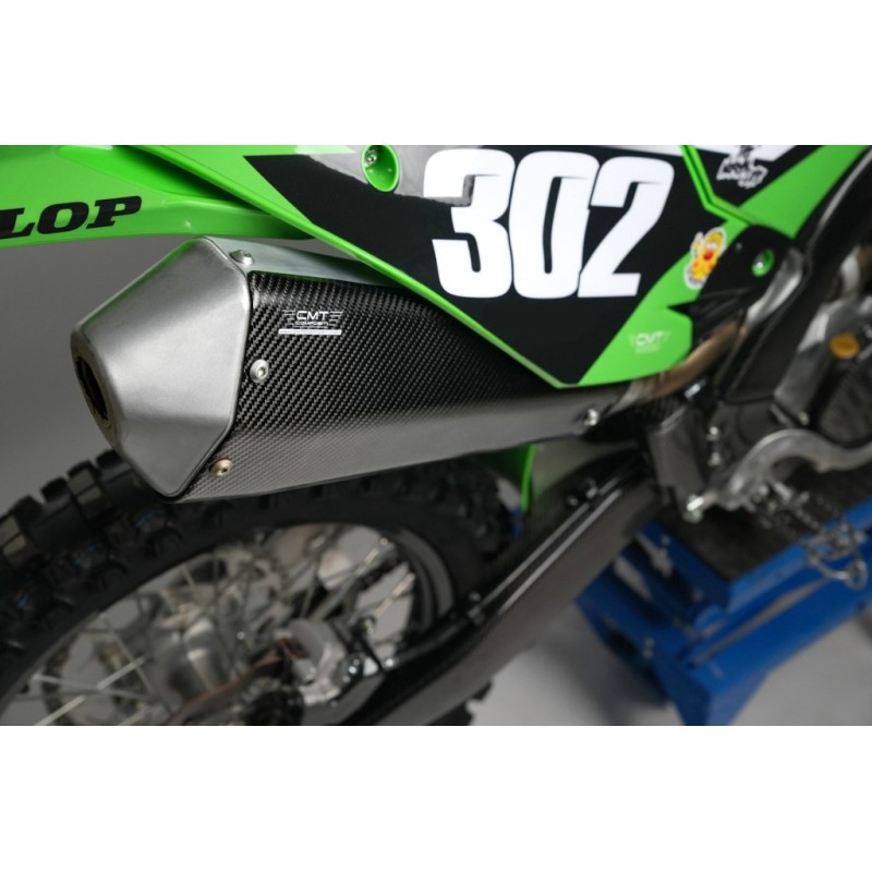 Carbon Silencieux guard CMT | Kawasaki KXF 250 2025+