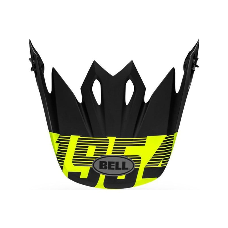 Bell MX-9 Visor Strike Matte Grey/Black/Hi Viz