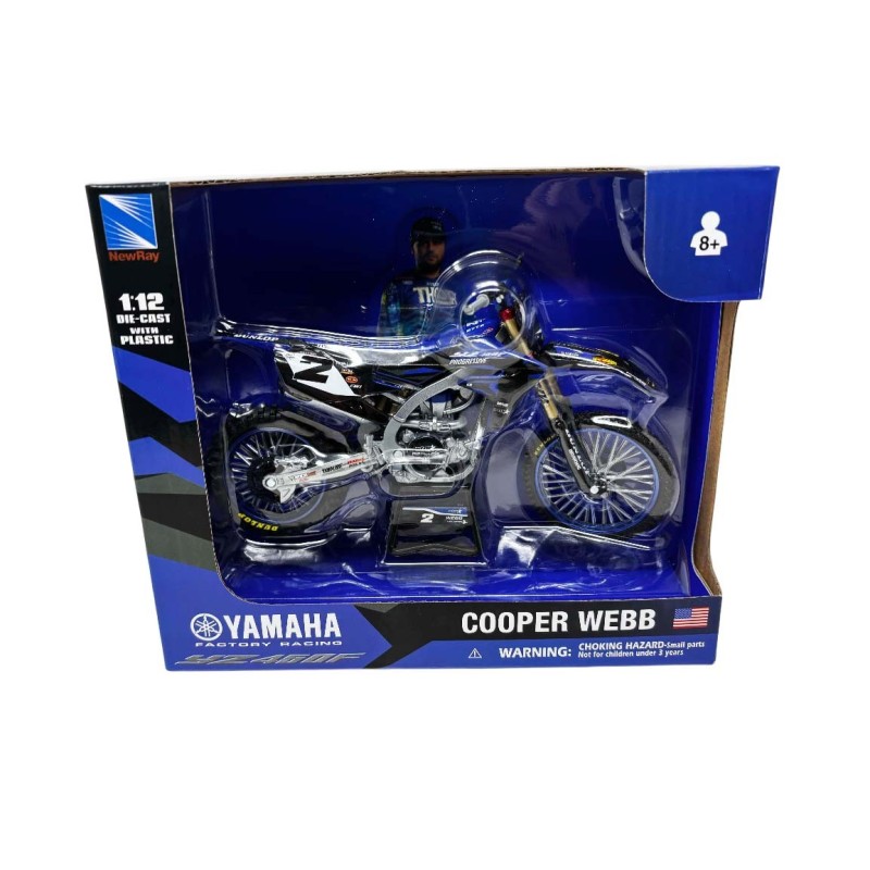 Modellino NewRay 1:12 (18cm) | Yamaha Cooper Webb