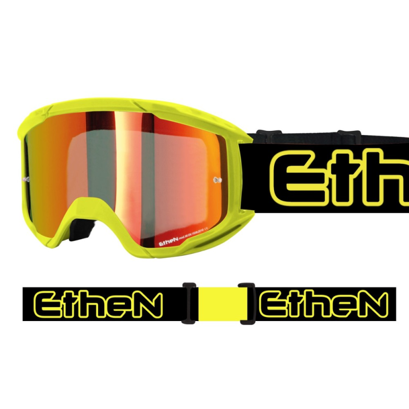 Masque Cross Ethen 06 OTG jaune fluo