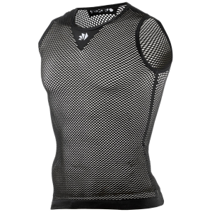 Lightweight sleeveless mesh SIXS Black